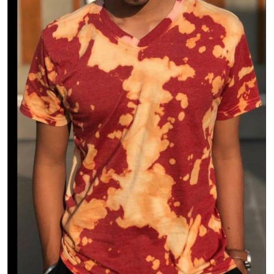 TIE DYE T SHIRT MEN'S CASUAL T SHIRTS